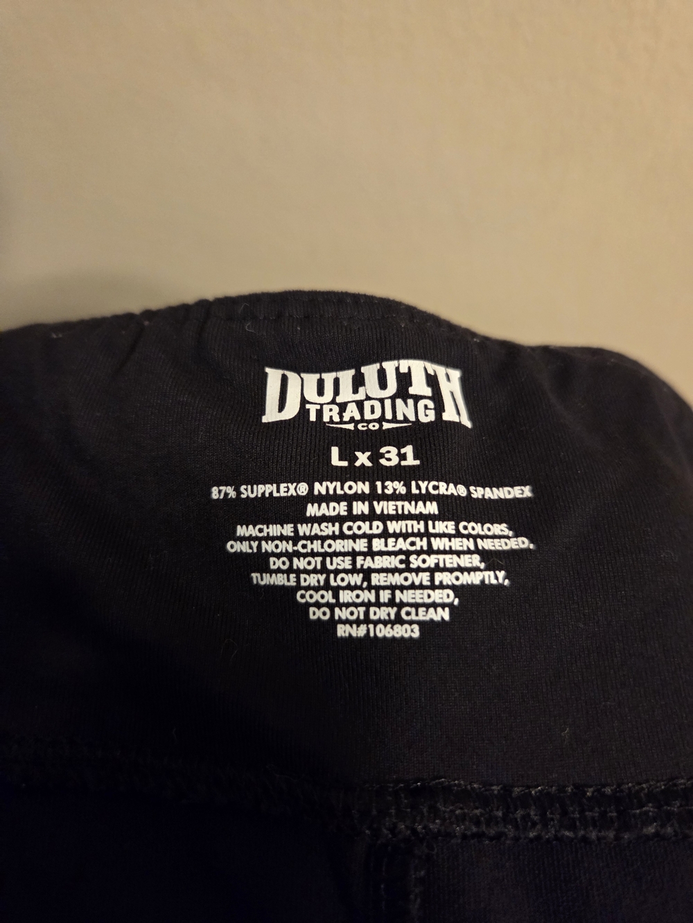 Duluth Trading Co Womens NOGA Straight Leg Sz L X 31" - Picture 4 of 4